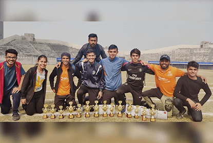 Won 14 Awards in Inter College Athletics Meet by JDBI