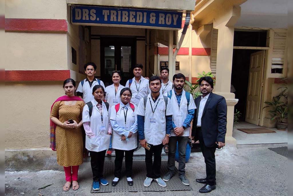 Visit to Drs. Tribedi & Roy Diagnostic Lab