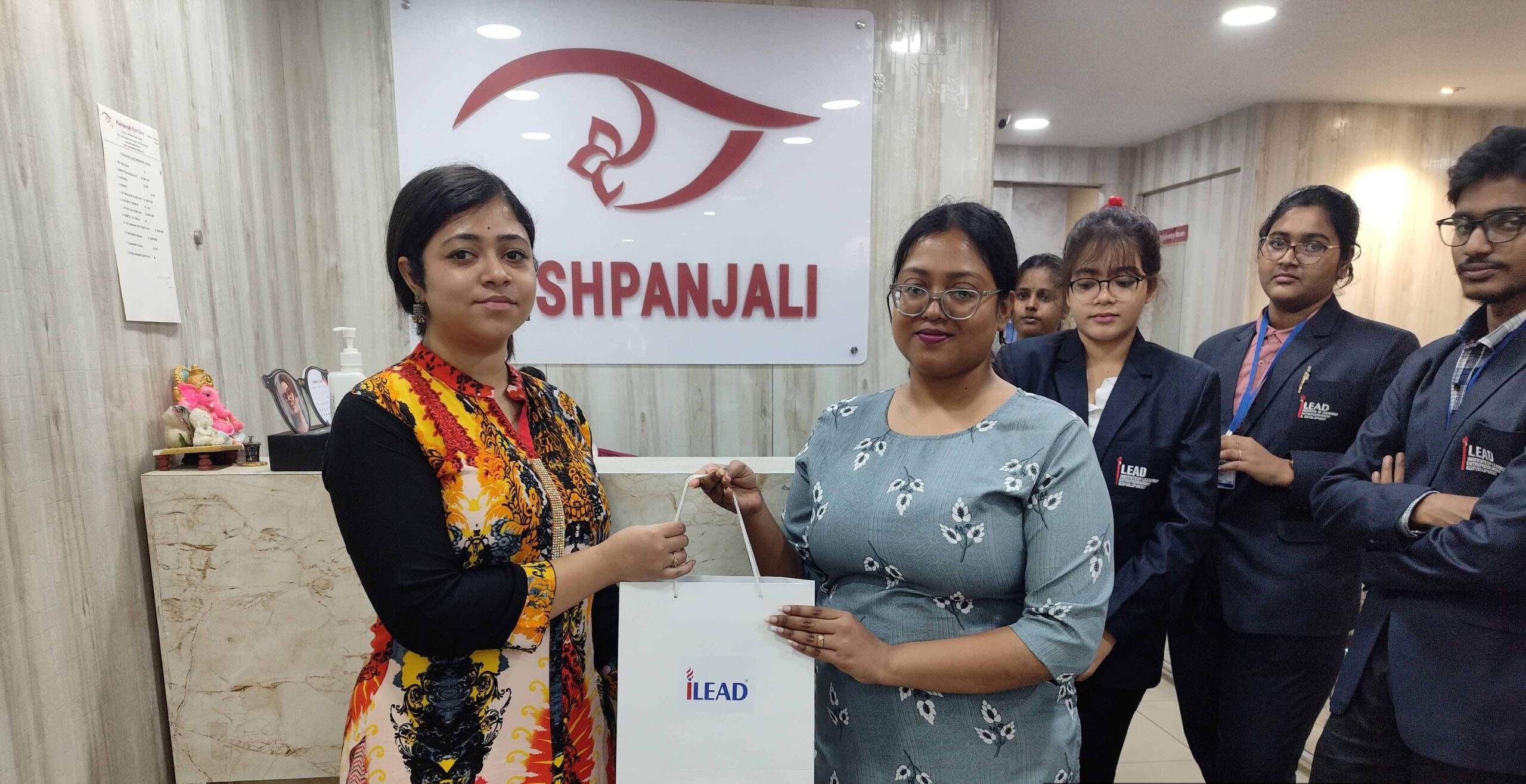 From Classroom to Clinic: iLEADers Visited Pushpanjali Eye Care