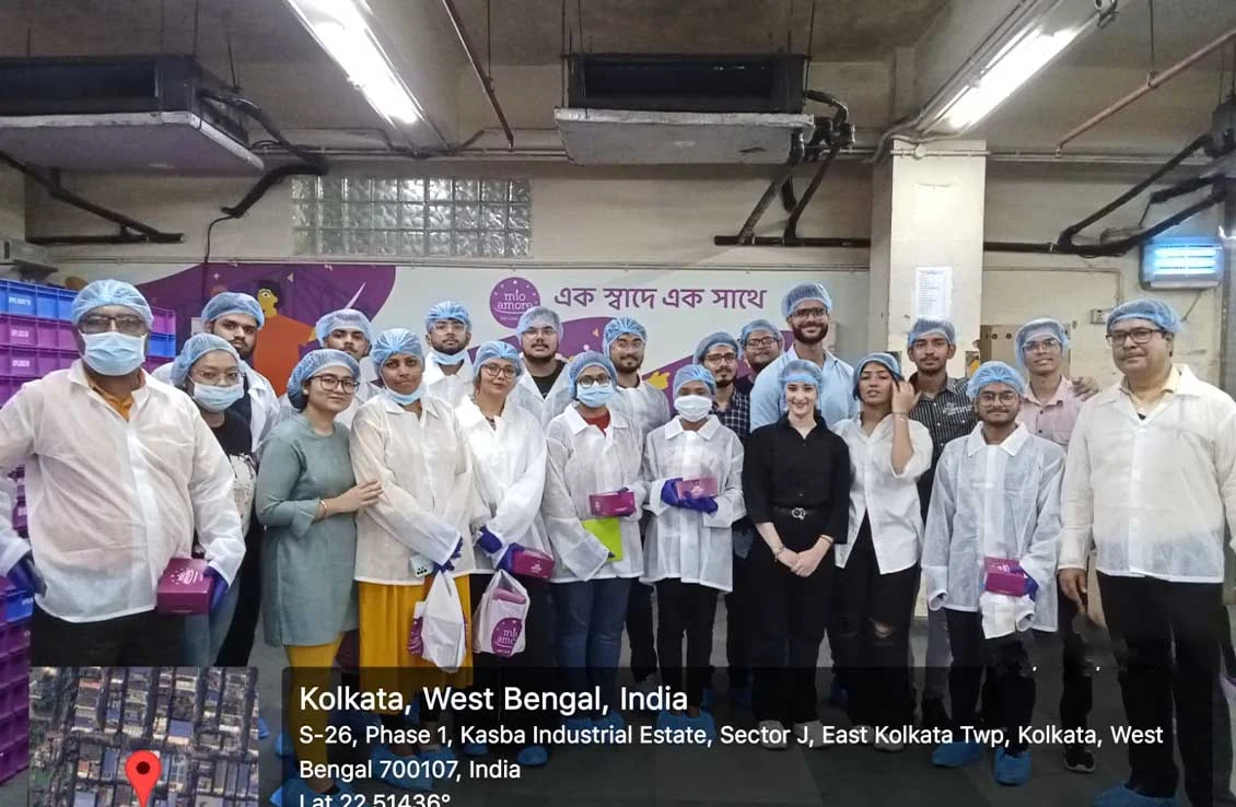 Industrial Visit to Mio Amore Factory