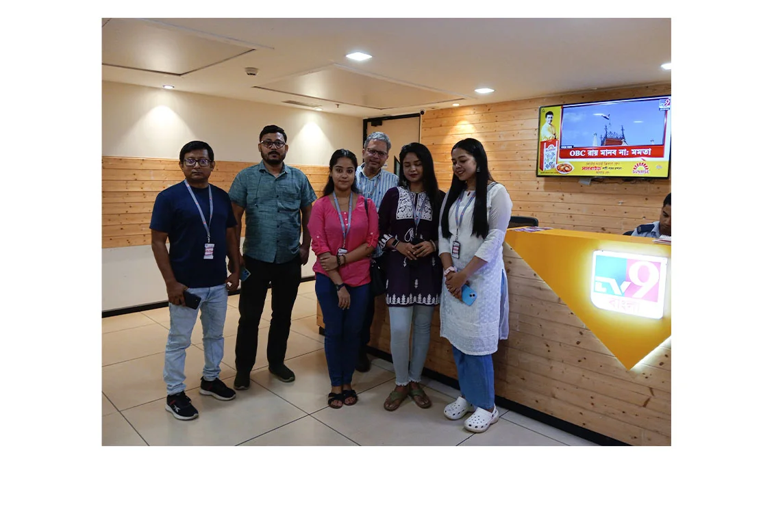 Visit at TV9 News Channel- iLEAD School of Creativity