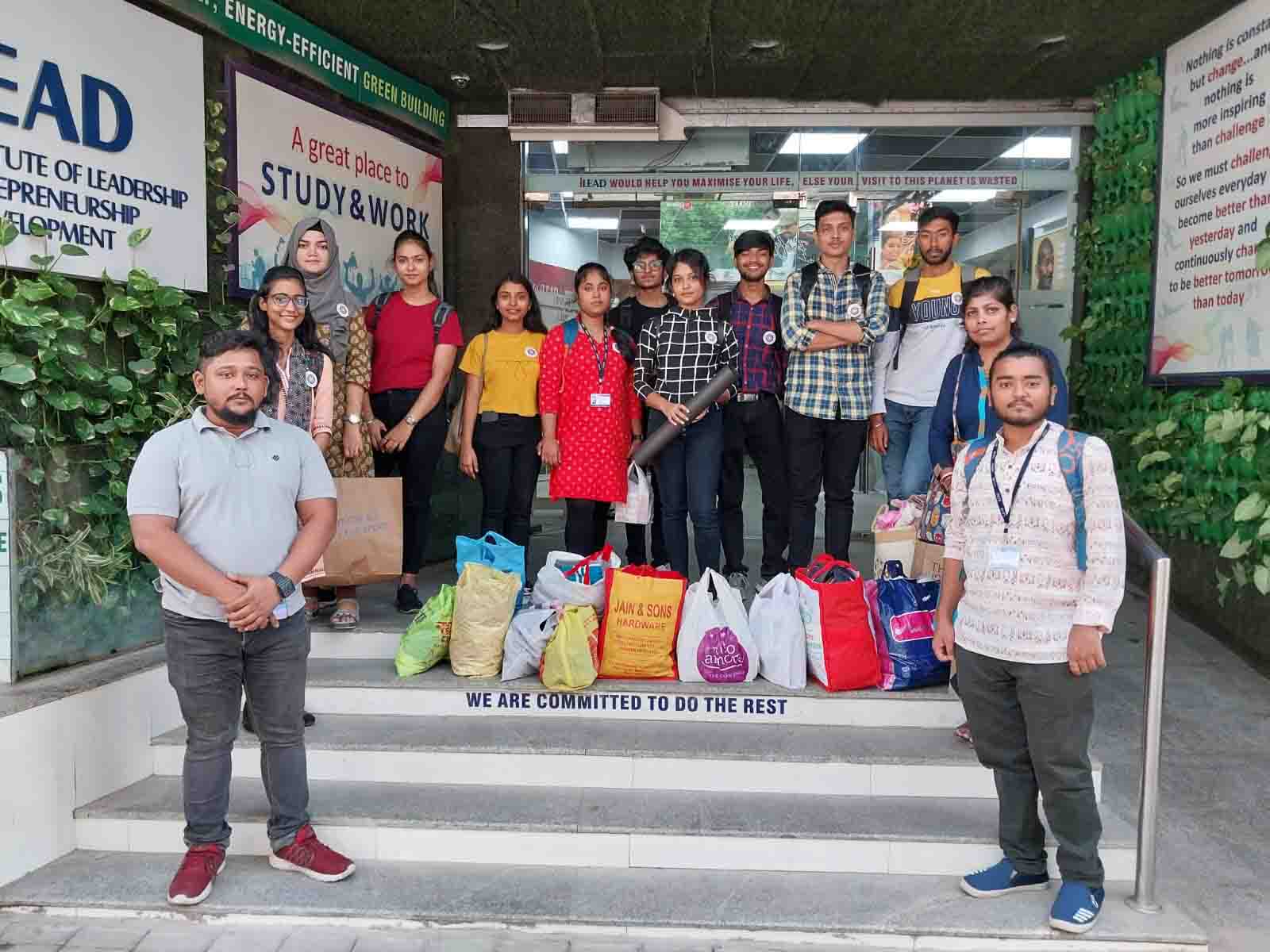 Diwali Donation Drive by NSS