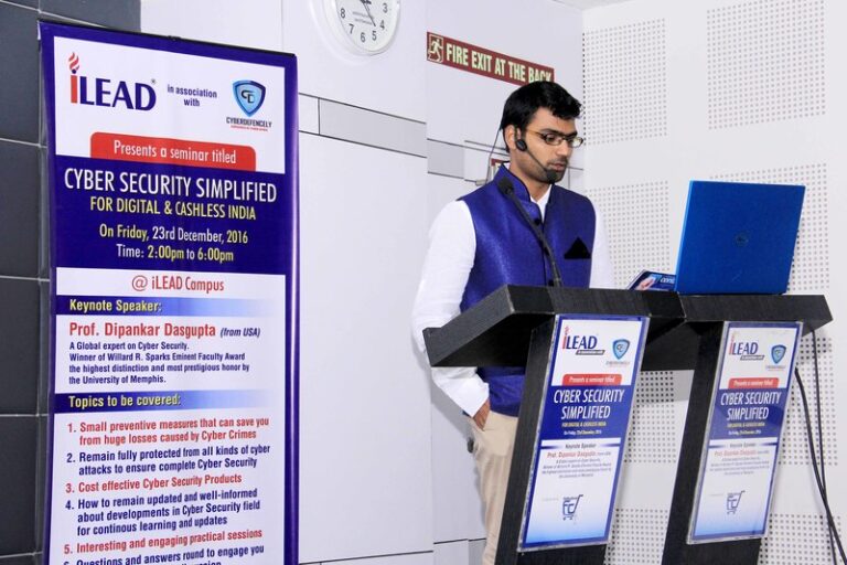 Seminar on Cyber Security at iLEAD