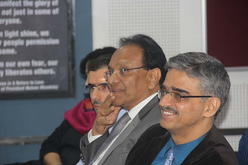 Session on Global Cyber Vulnerability conducted by Prof. V S Subrahmanian